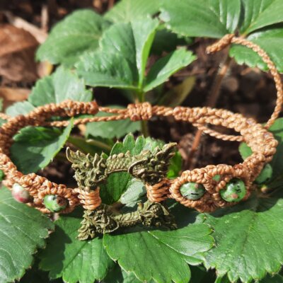 Bracelet Nagas micro macrame