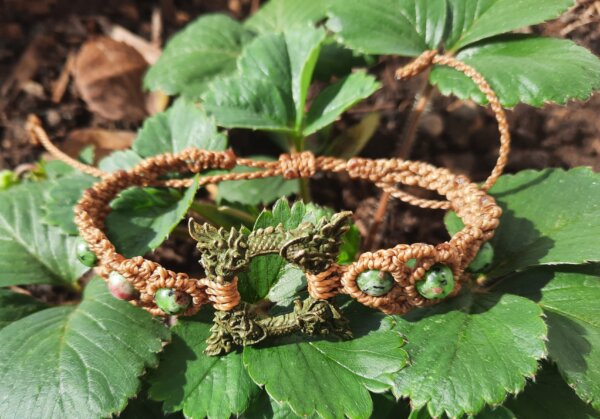 Bracelet Nagas micro macrame