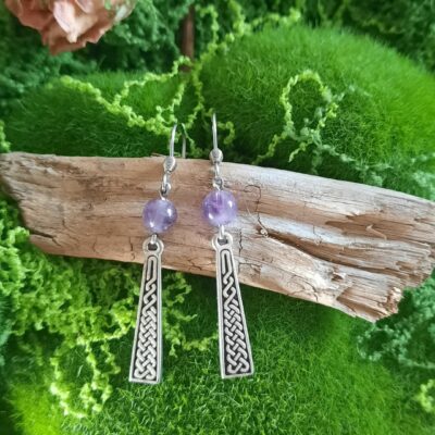 Boucles d’oreilles celtiques "Aimitis"