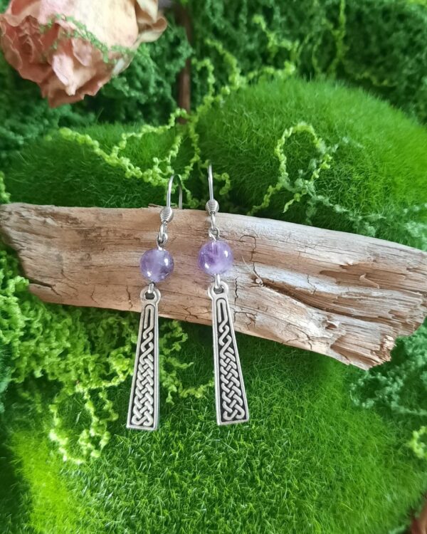 Boucles d’oreilles celtiques "Aimitis"