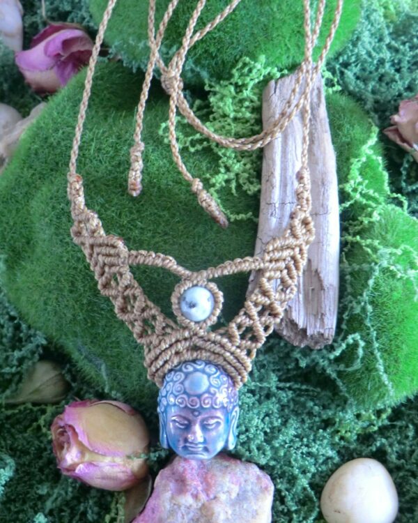 Collier Bouddha • Amazonite protectrice – Image 3