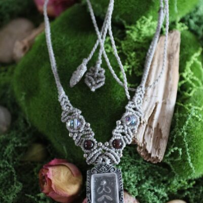 Collier "Mistil" - Amulette Bouddha Thaïlande