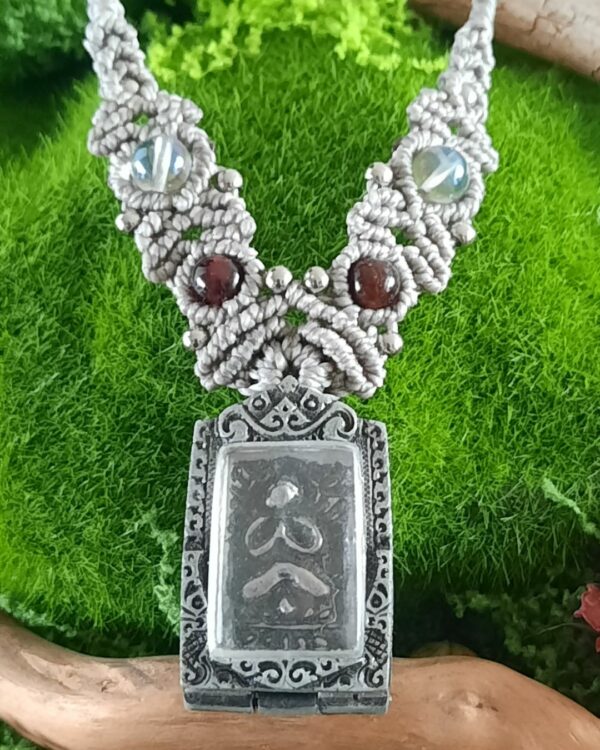 Collier "Mistil" - Amulette Bouddha Thaïlande – Image 3