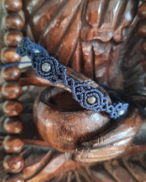 Bracelet labradorite - Fin et délicat - "Oiche" – Image 3