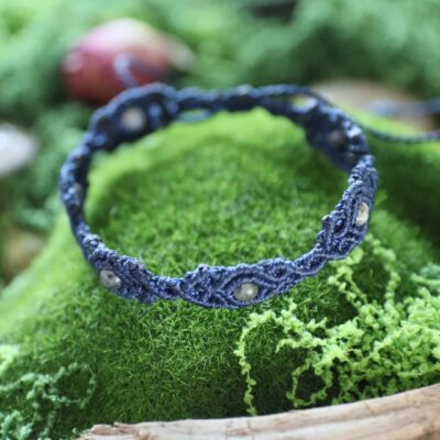 Bracelet labradorite - Fin et délicat - "Oiche"
