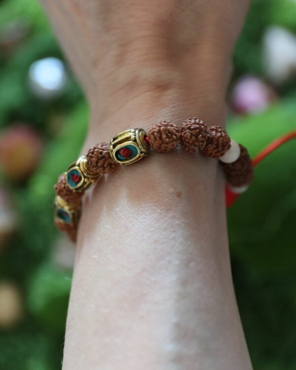 Bracelet "Rudraksha" – Sérénité Intérieure – Image 3