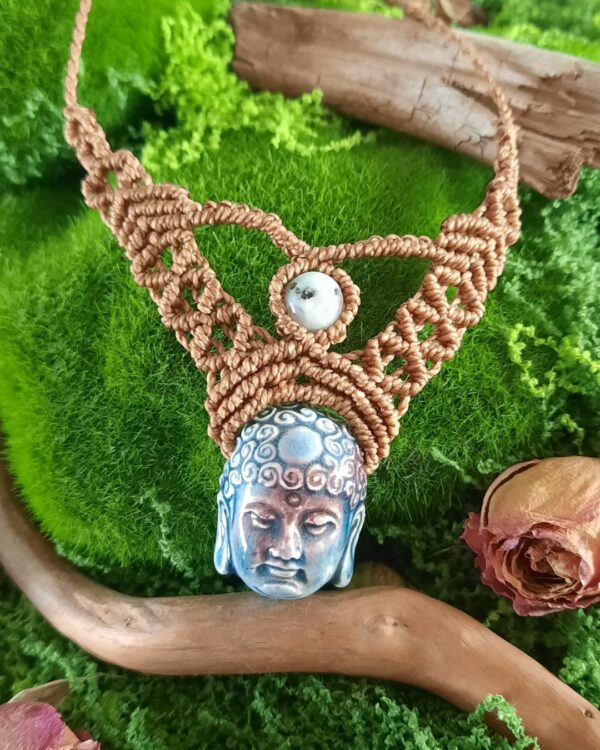 Collier Bouddha • Amazonite protectrice – Image 2