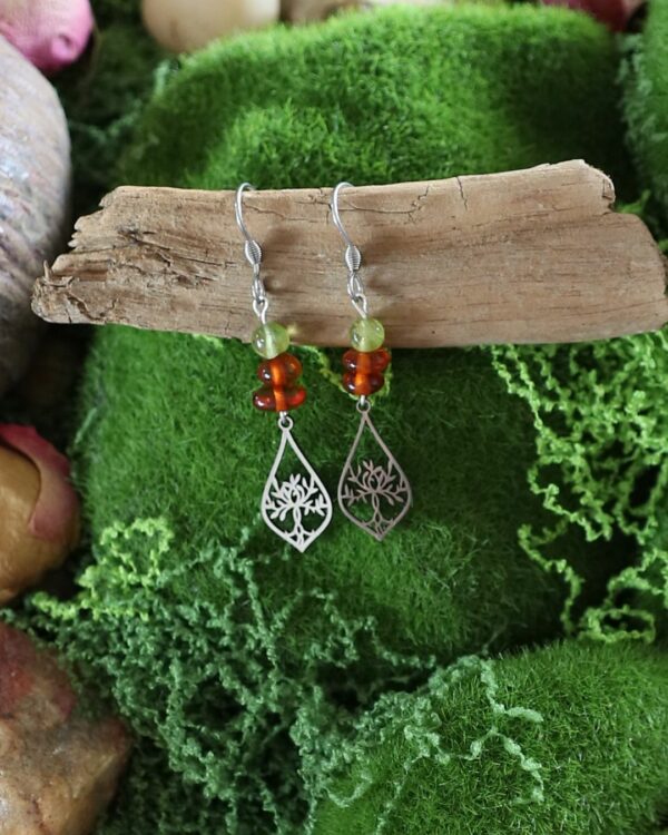 Boucles d’oreilles Arbre de Vie "Xaphan" – Image 3